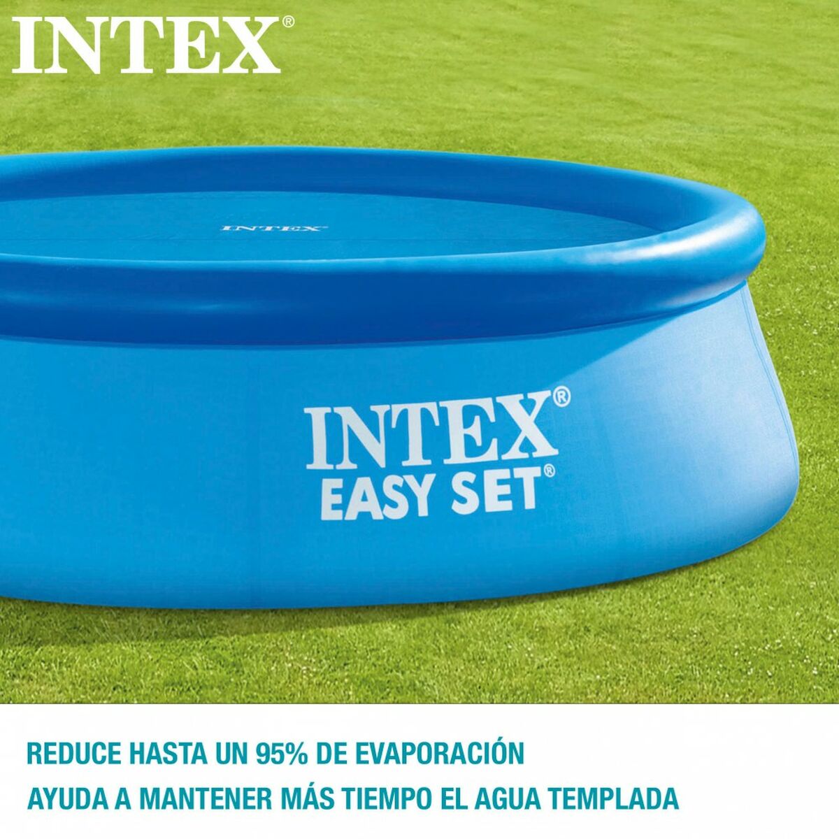 Swimmingpool Cover Intex 28010 Cirkulær Solar Ø 244 cm